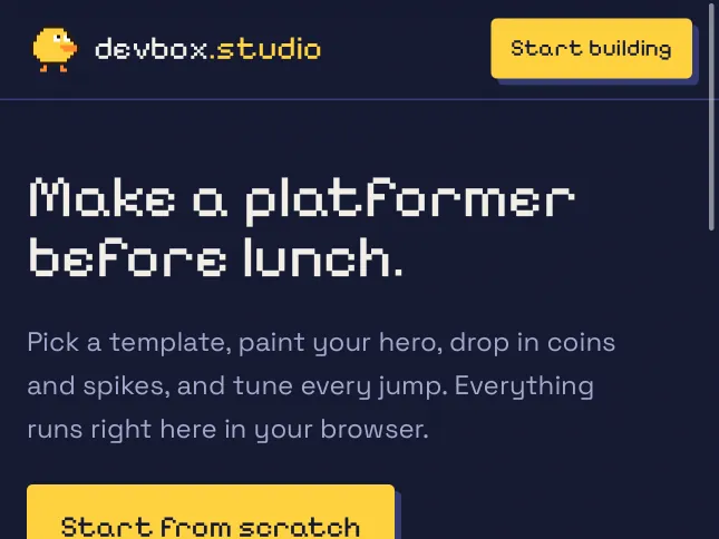 devbox.studio screenshot